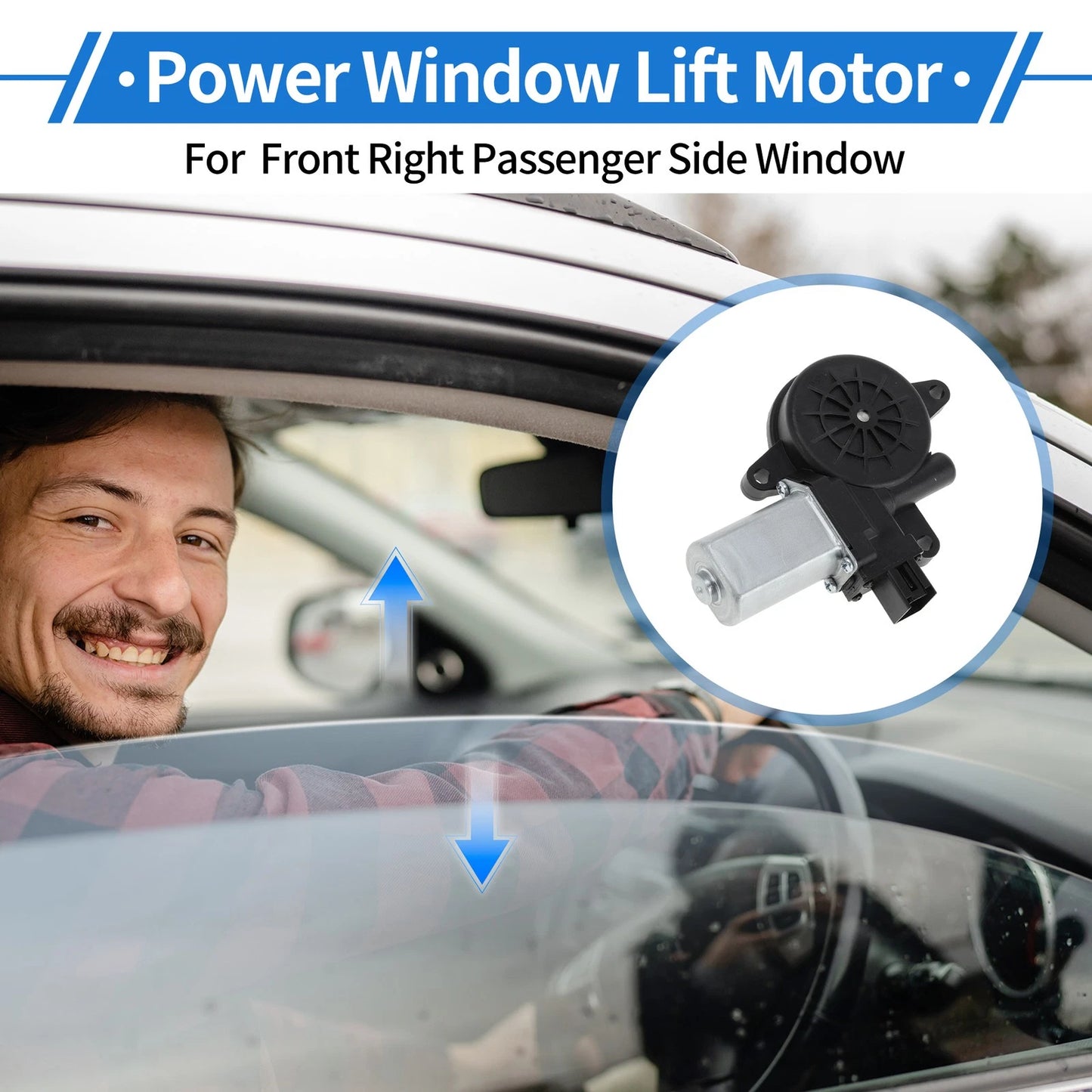 Power Window Regulator Lift Motor for Mazda 6 (2009-2018)