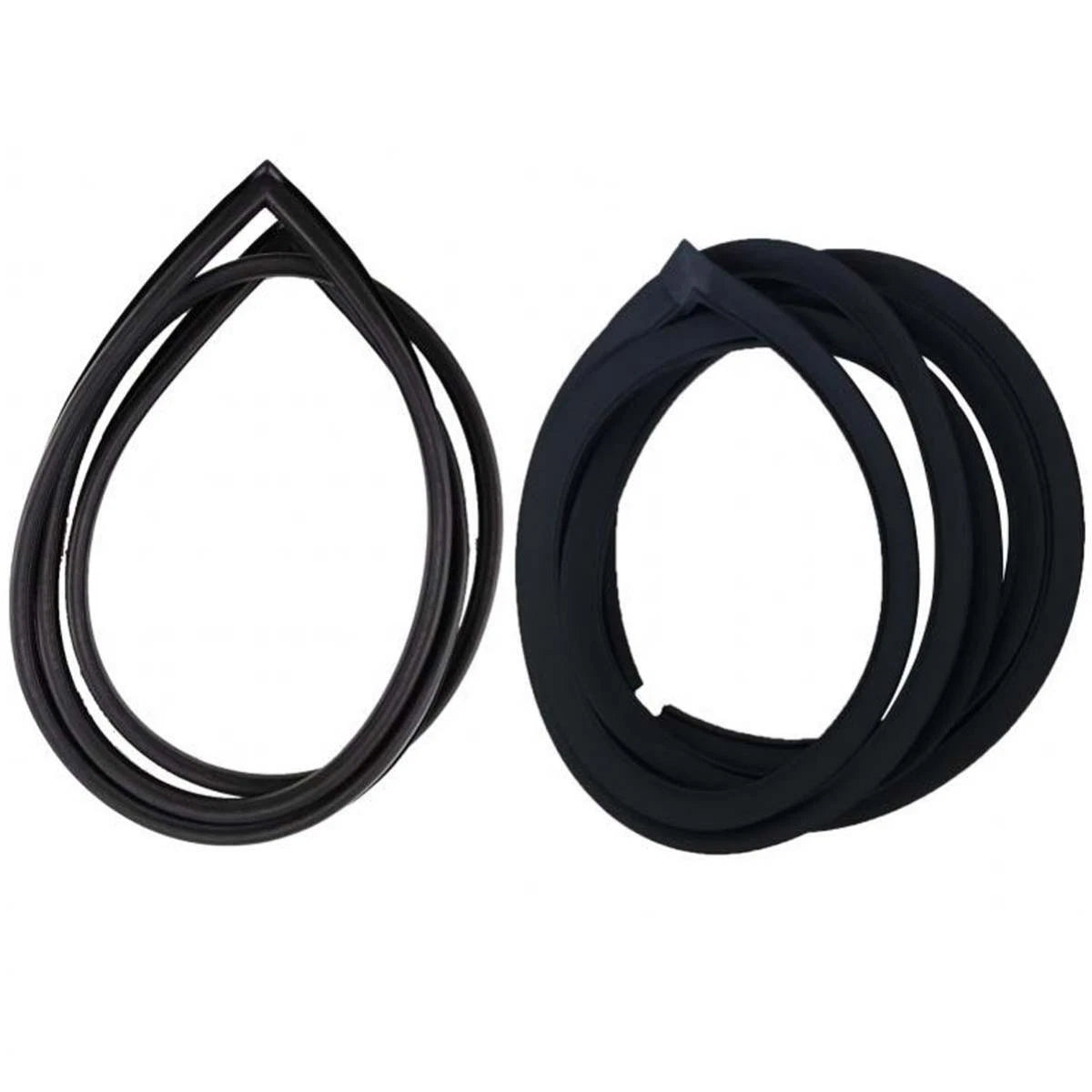 Windshield Rubber Front Rear Set 2 Fits Datsun L520 L521 1300 Pickup 1966-72 D05