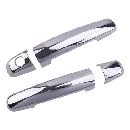5 x Chrome Side Door Handle Covers for Suzuki Grand Vitara (2006-2013)