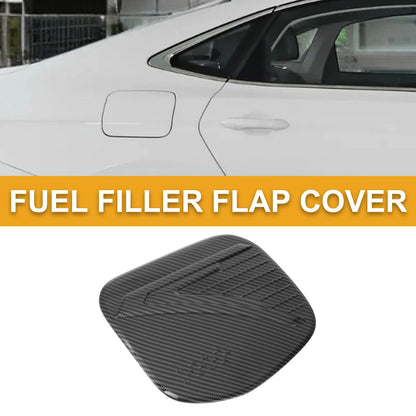 Fuel Tank Door Cap for Toyota Prius (2024-2025) Carbon Fiber Black