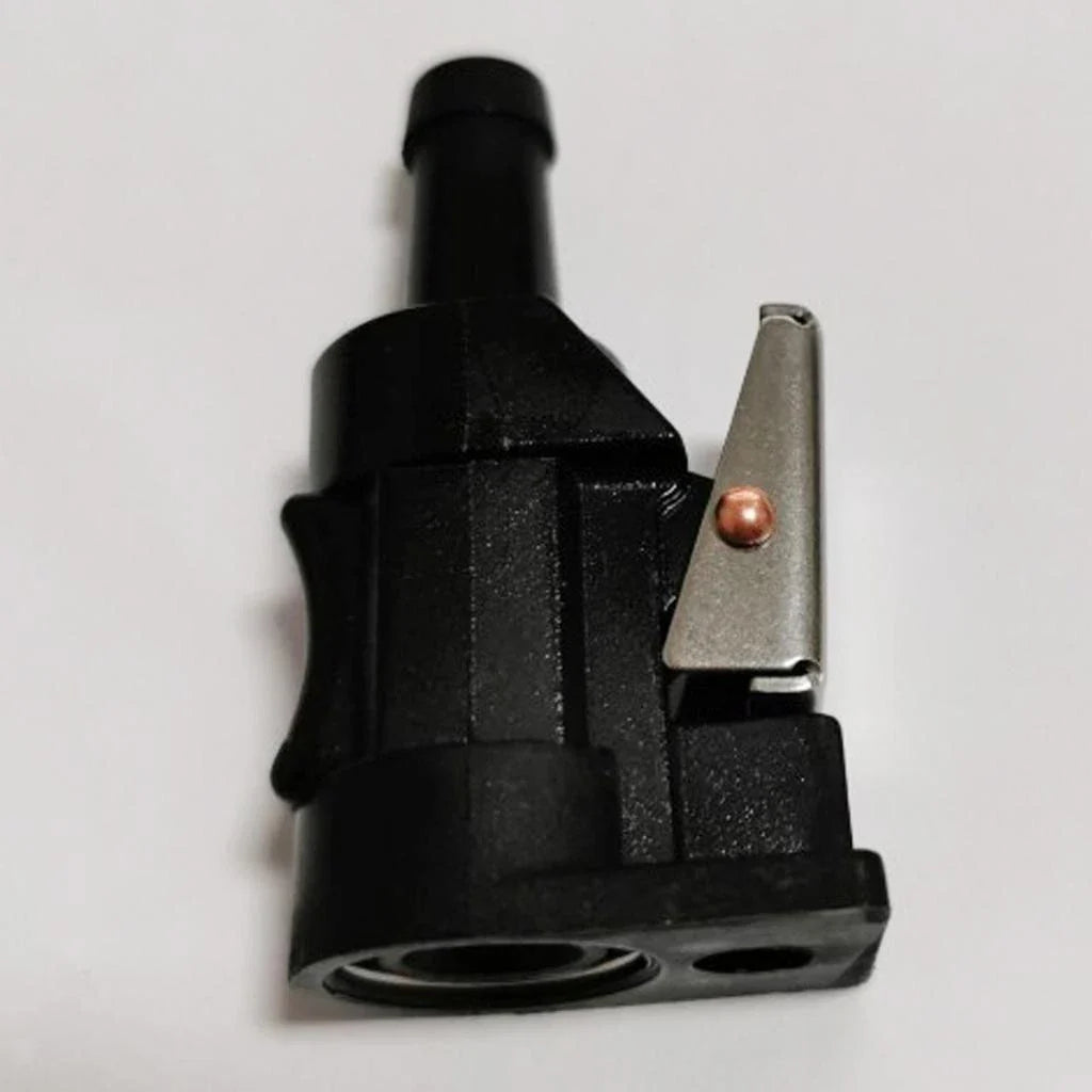 Engine End Connector for Outboard Fuel Line, 5/16 inch, 8mm, Compatible with OMC/Bombardier Models