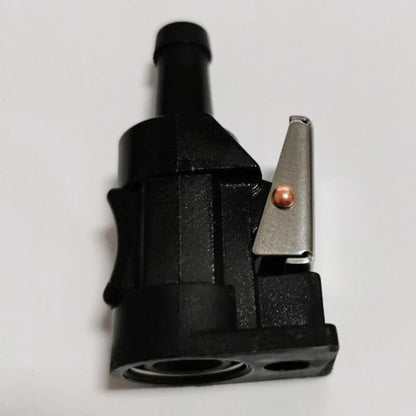 Engine End Connector for Outboard Fuel Line, 5/16 inch, 8mm, Compatible with OMC/Bombardier Models