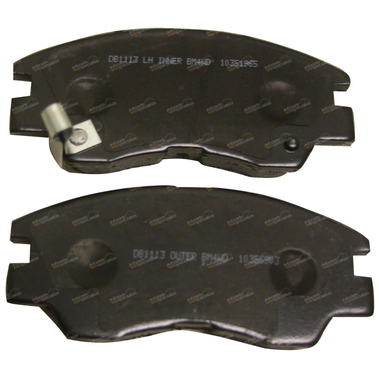 4WD Front Disc Brake Pad Set for Mitsubishi Pajero (1987 - 1991)