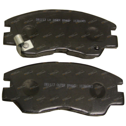 4WD Front Disc Brake Pad Set for Mitsubishi Pajero (1987 - 1991)