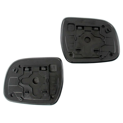 Pair Side Mirror Lens Glass Fits Toyota Hilux Vigo KUN26 V6 GGN25 UTE 2011-15