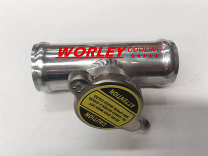 38mm 1.5" Alloy In-Line Radiator Hose Connector for VIC