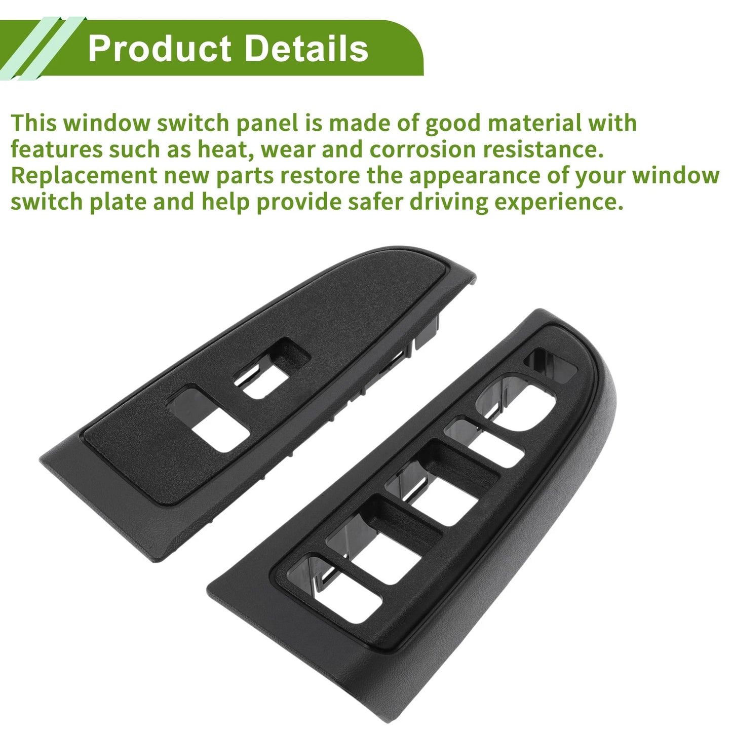 Window Switch Bezel Cover for Chevy Avalanche 1500-2500 (2004 - 2006)