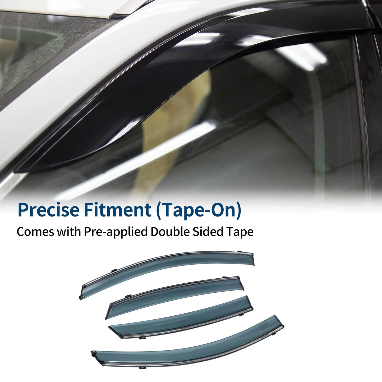 Window Deflectors for Nissan Sentra Side Vent Visors (2013-2019)
