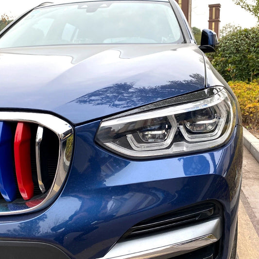 2 x Headlight Eyelid Covers for BMW X3 X4 G01 G02 (2018-2022)