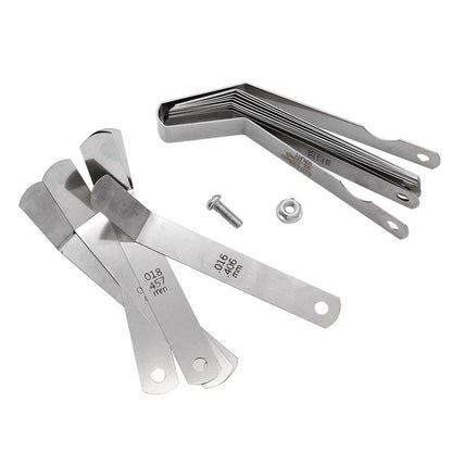 Feeler Gauge Stainless Steel for Motorcycle Engine Maintenance