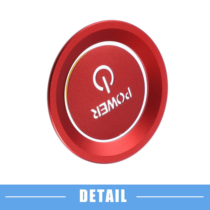 Engine Start Ignition Button Sticker for Honda Accord 2018-2022 Aluminum Red
