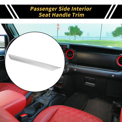Passenger Side Interior Seat Handle for Jeep Wrangler JL JLU (2018-2024)