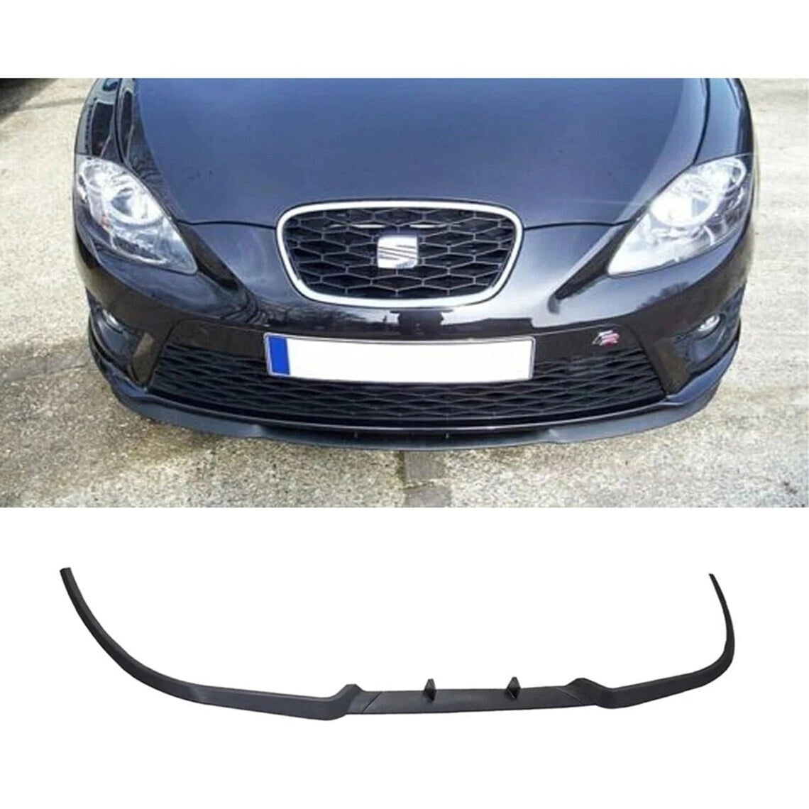 Front Bumper Lip 3 Pcs for Seat Leon Mk2 Cupra R (2006-2012)