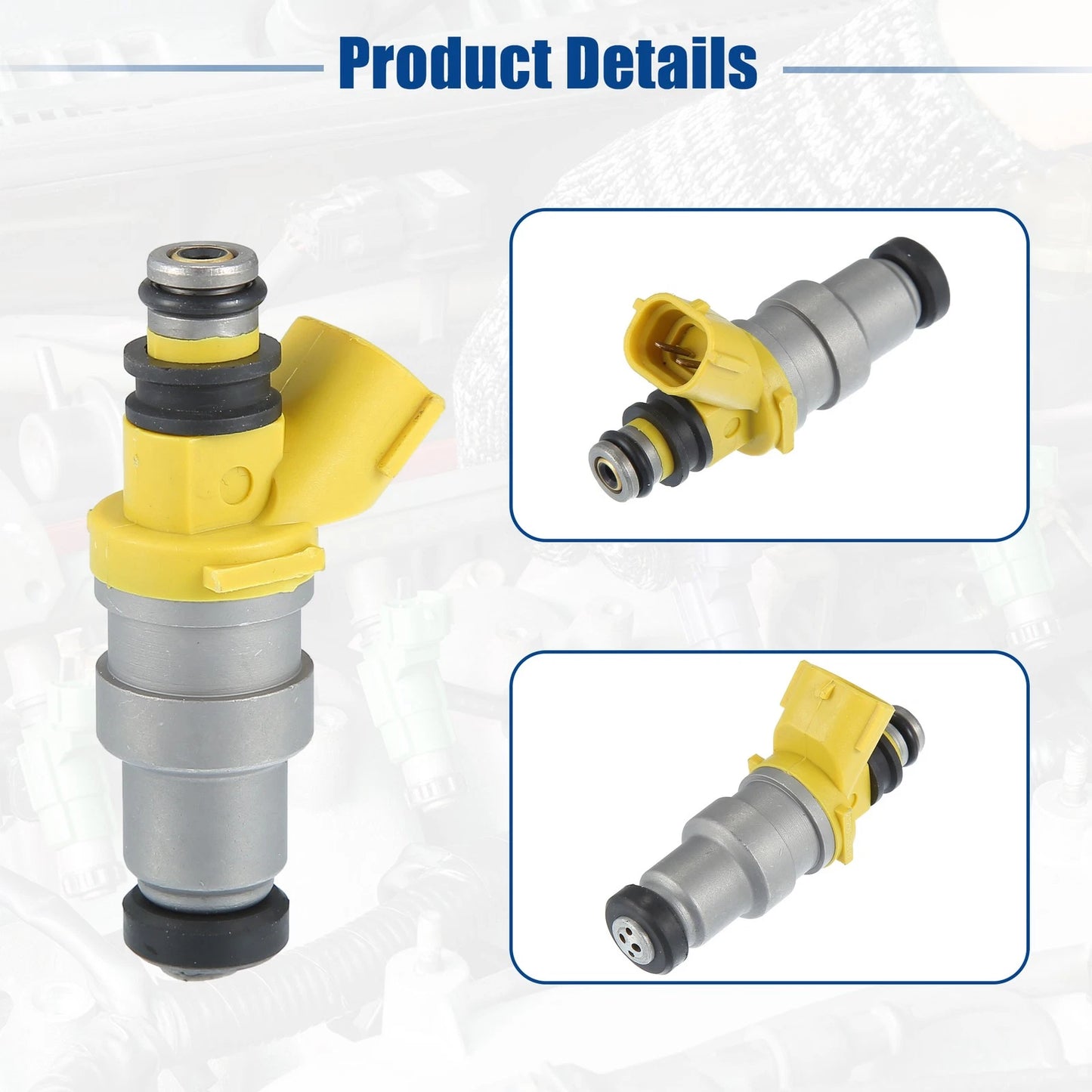 6pcs Fuel Injector Nozzle for Toyota Supra 3.0L (1986-1988)