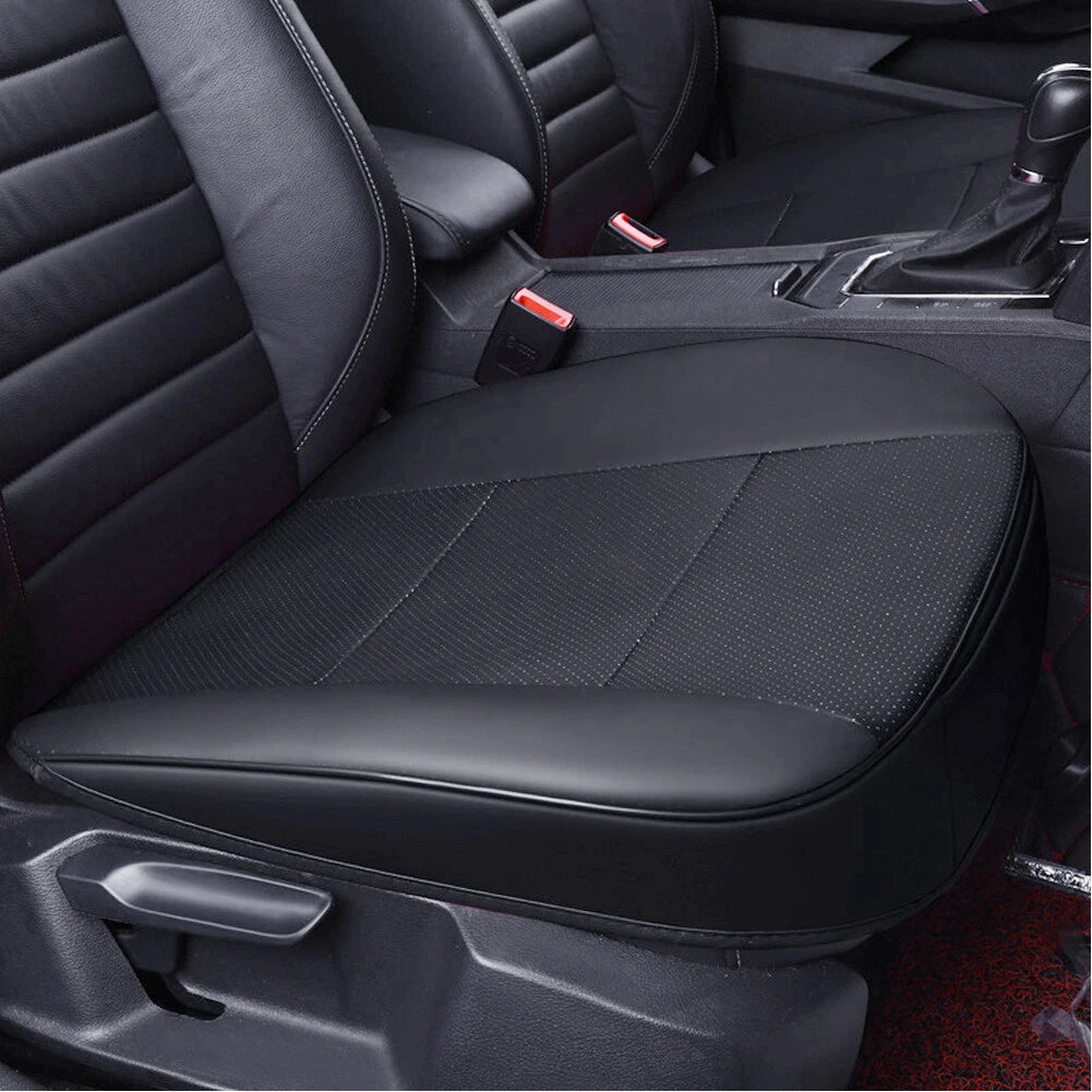 PU Leather Front Seat Cover for Car SUV - Cushion Pad Protector (All Years)