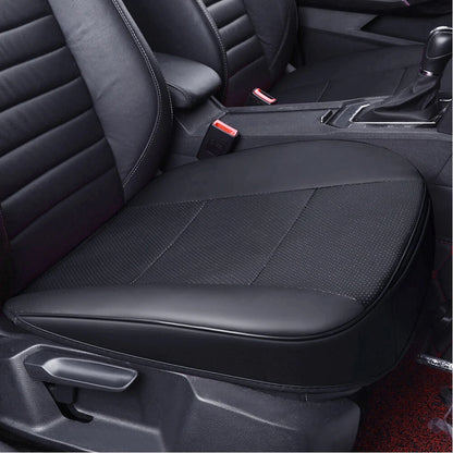 PU Leather Front Seat Cover for Car SUV - Cushion Pad Protector (All Years)