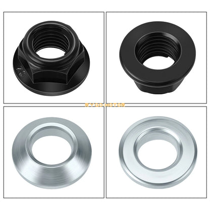 Wheel Nut And Washer 2 x Front/Rear for Yamaha Grizzly 600 YFM600F (1999–2001)
