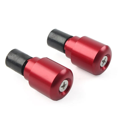 Handlebar Grips for HONDA CBR1000RR (2008-2023) - Red Bar End Slider Caps