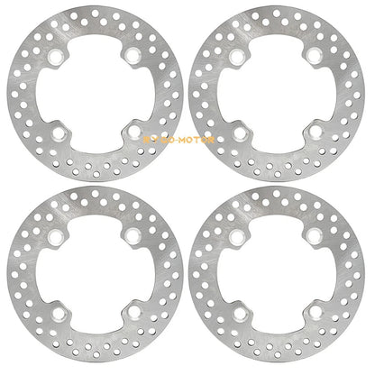 4 Front Rear Brake Disc Rotors for Polaris RZR 900 1000 Sportsman/Scrambler 1000