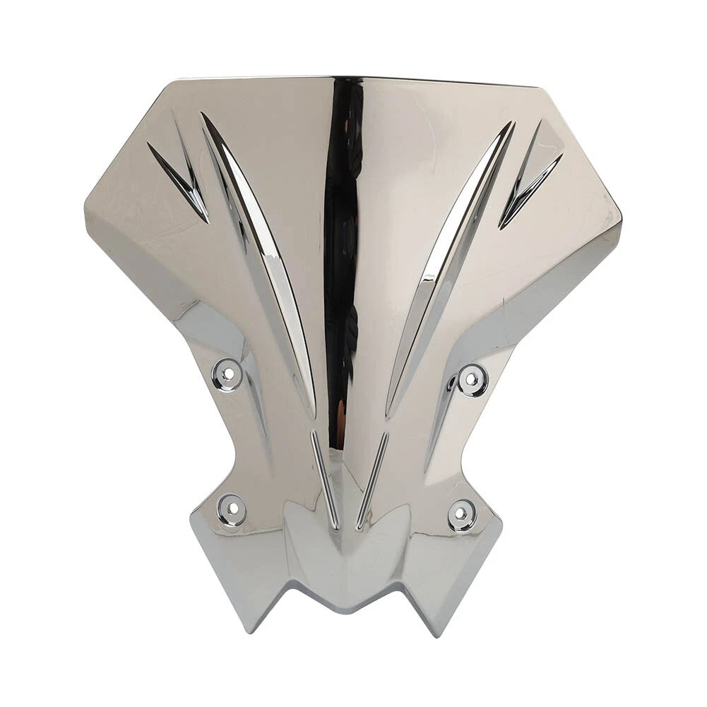 Silver Windscreen Visor Deflector for Kawasaki Z900 (2020-2024)