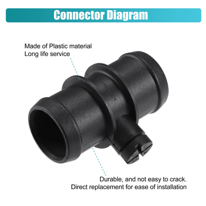 Engine Coolant Hose Connector for BMW MINI Cooper (2002-2008) Black