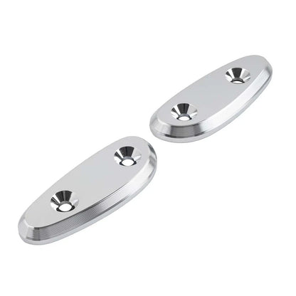 Rearview Mirror Block Off Base Plate Chrome for Suzuki Hayabusa GSX1300R (08-20)