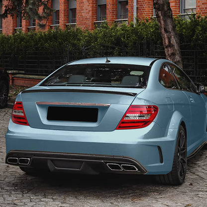 Rear Boot Spoiler Lip for Benz C Class Coupe C204 (2011-2014)