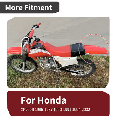 Red Rear Fender for Honda XR200R 1984-2002