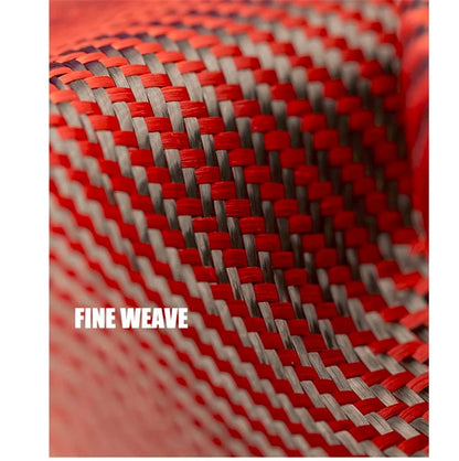 12" x 60" Carbon Fiber Kevlar Cloth Fabric 3K 2x2 Twill Weave 220gsm