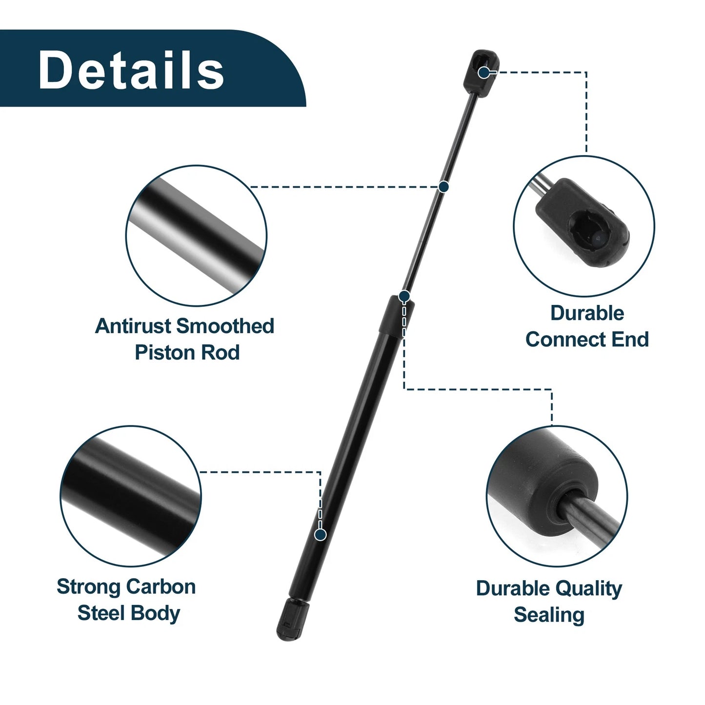 Rear Hatch Lift Supports Struts Gas Spring for Chevrolet SSR Convertible