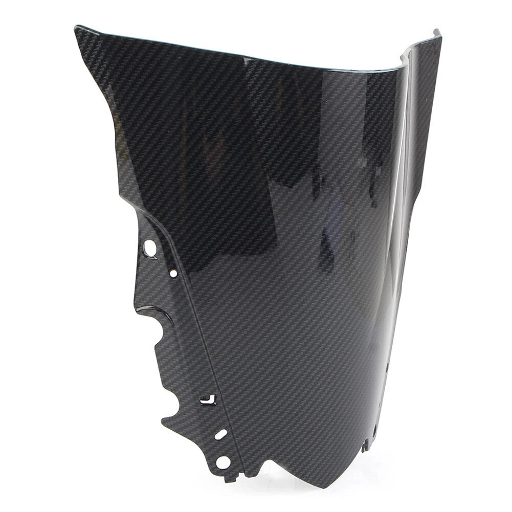 Black Carbon Fiber ABS Windshield for Yamaha YZF-R25 R3 (2014-2018)