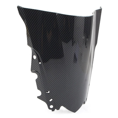 Black Carbon Fiber ABS Windshield for Yamaha YZF-R25 R3 (2014-2018)