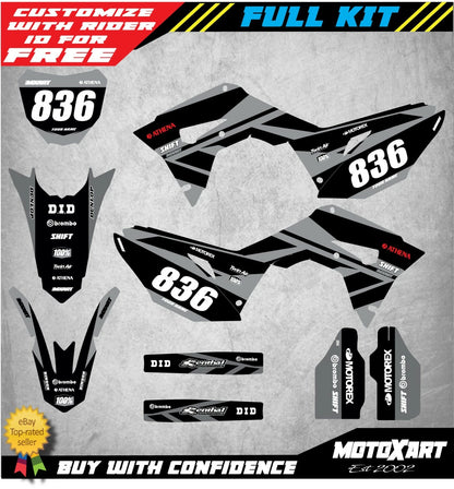 Custom Graphic Kit for Honda CRF 450 (2017-2018)