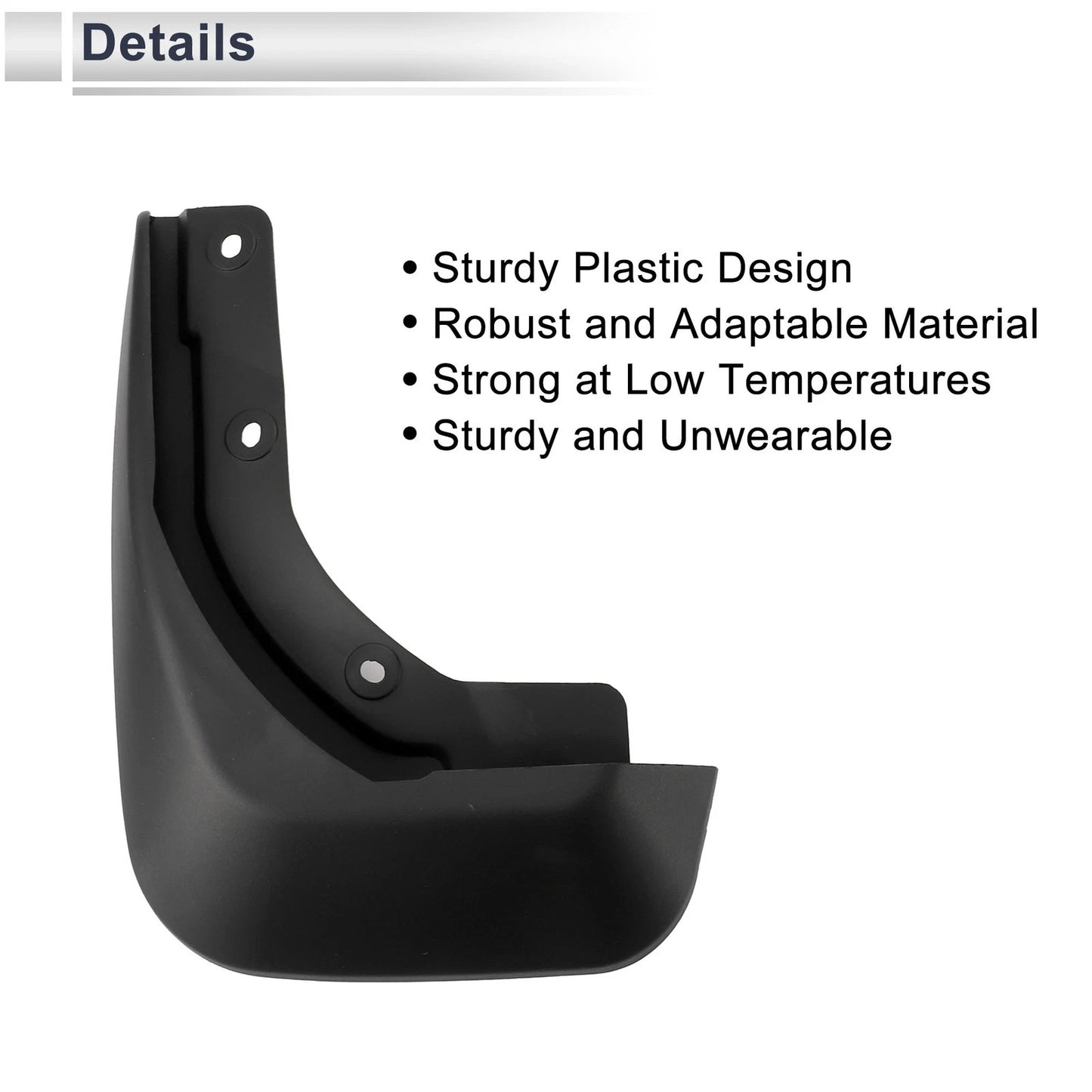 Mud Flaps Splash Guards 1 Set for Volvo S60 (2020-2023)