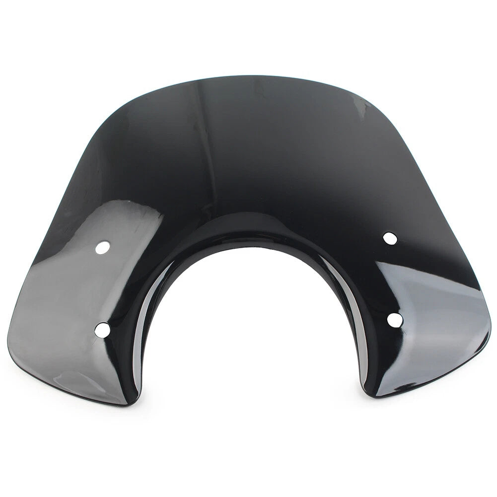 Black Front Windshield for Piaggio Vespa LX 50 125 GT 200 GTS 250 (2006-2018)
