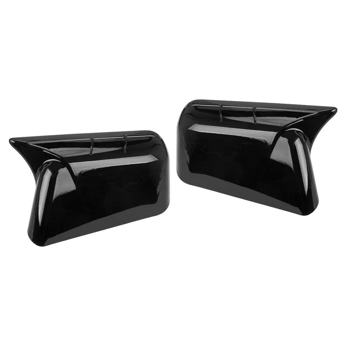 Glossy Black Side Rearview Mirror Covers for Ford Edge (2007-2014)