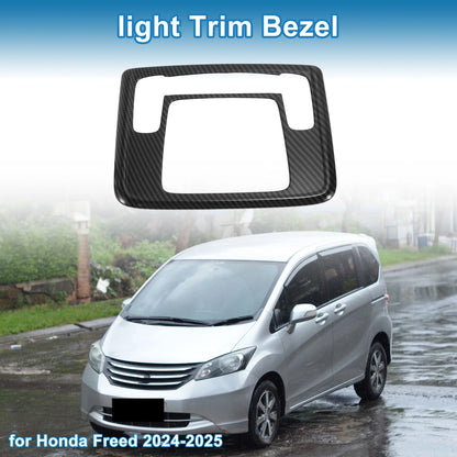 Front Row Light Trim Bezel for Honda Freed 2024-2025 Carbon Fiber Black