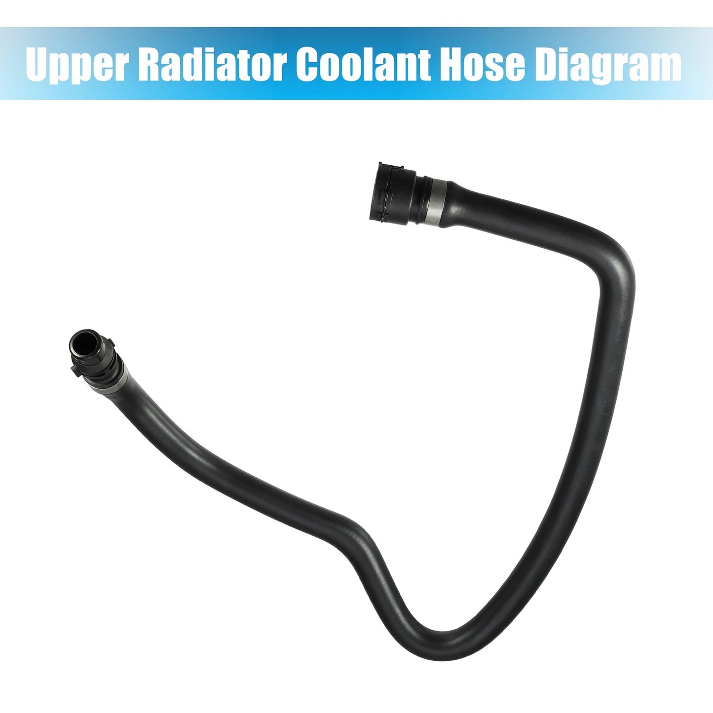 Upper Radiator Coolant Hose for BMW 525i 528i 530i (2001-2003)