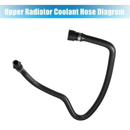 Upper Radiator Coolant Hose for BMW 525i 528i 530i (2001-2003)