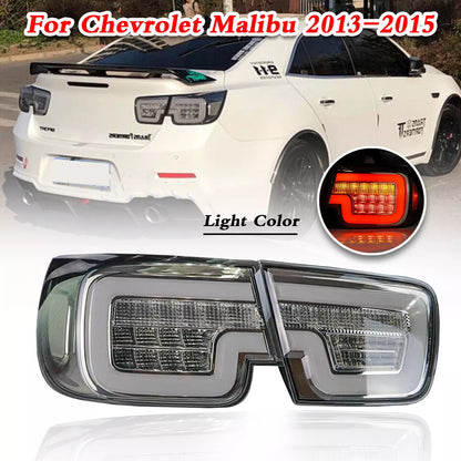 LED Tail Lights for Chevrolet Malibu 2013-2015 Black Shell (2013-2015)