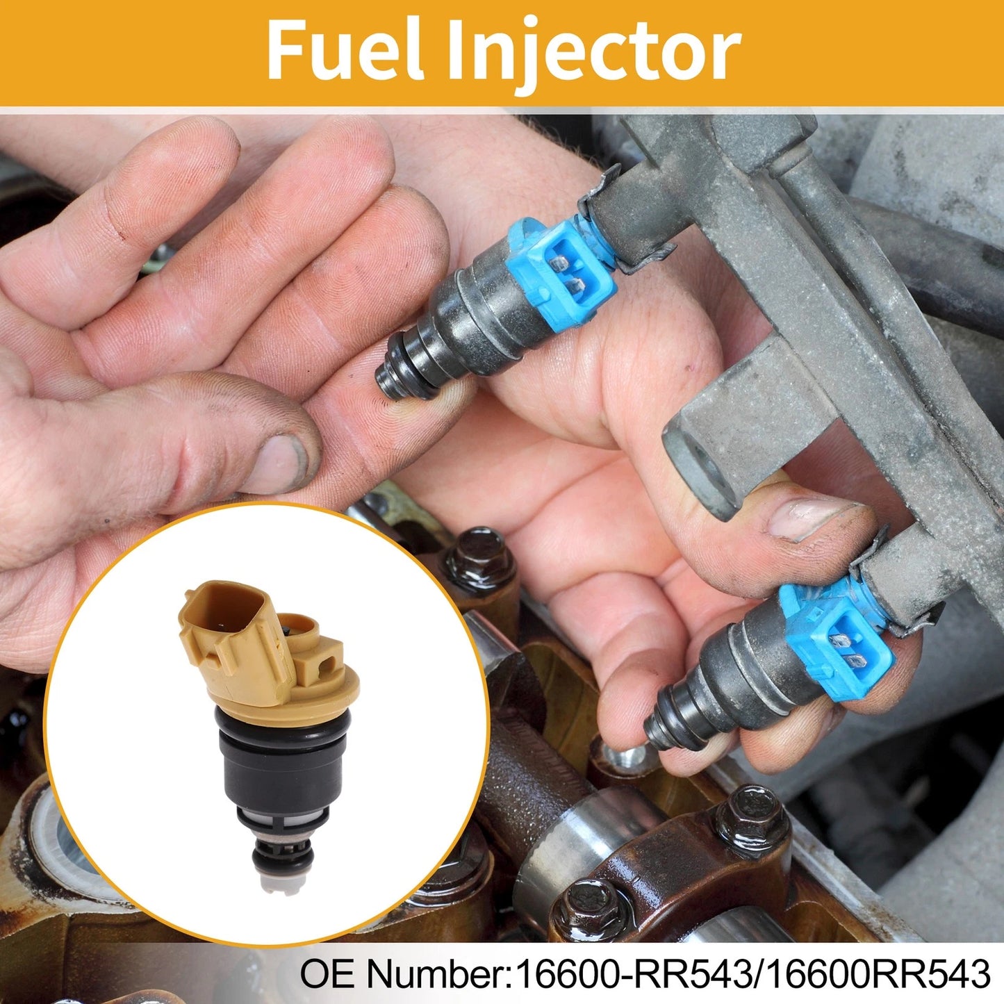 Fuel Injector No.16600-RR543 for Nissan Altima (1992-1999)