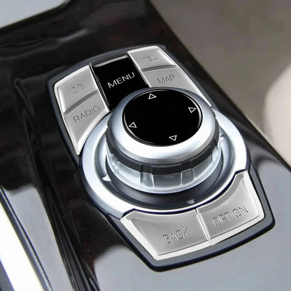 Multimedia Switch Button Cover Repair Kit for BMW F07 F10 F06 F12 F04 F25 (2010-2017)