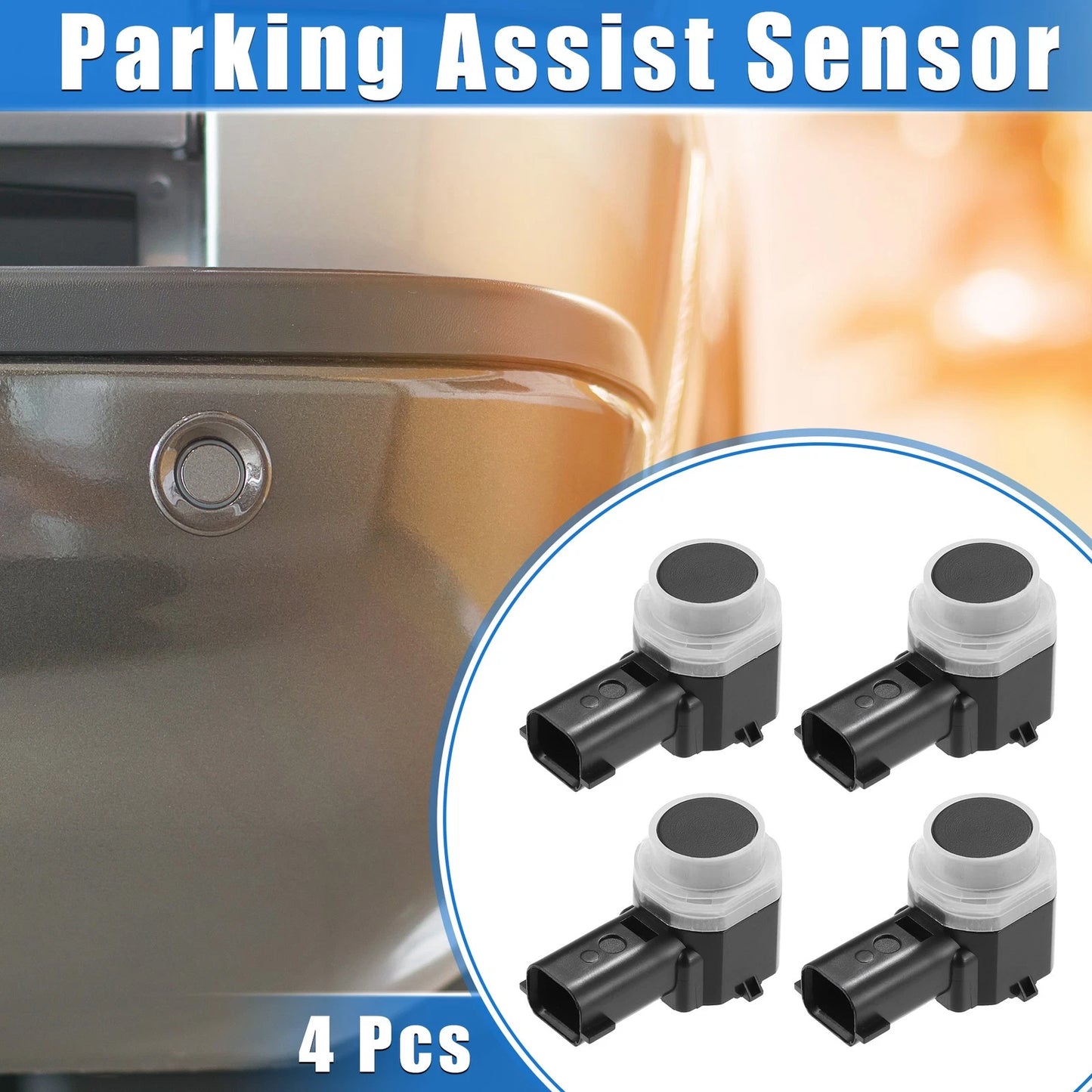 4 x PDC Rear Reverse Parking Assist Sensors for Ford Explorer (2011-2019)