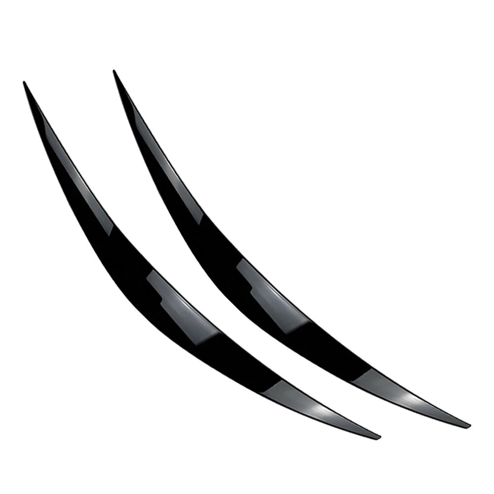 Car Headlight Eyelid Trims  Black for Hyundai i30 i30N MK3 (2017-2020)