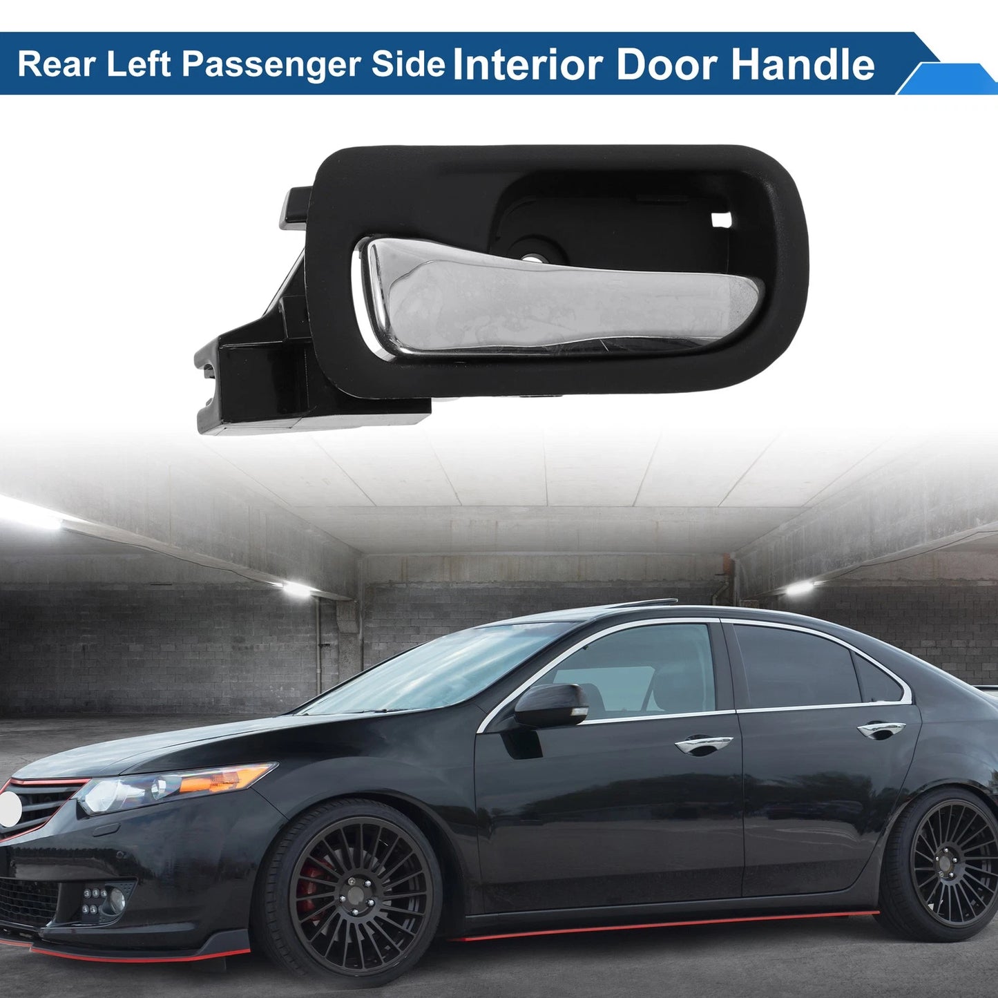 Rear Left Passenger Side Interior Door Handle for Honda Accord (2003-2007)