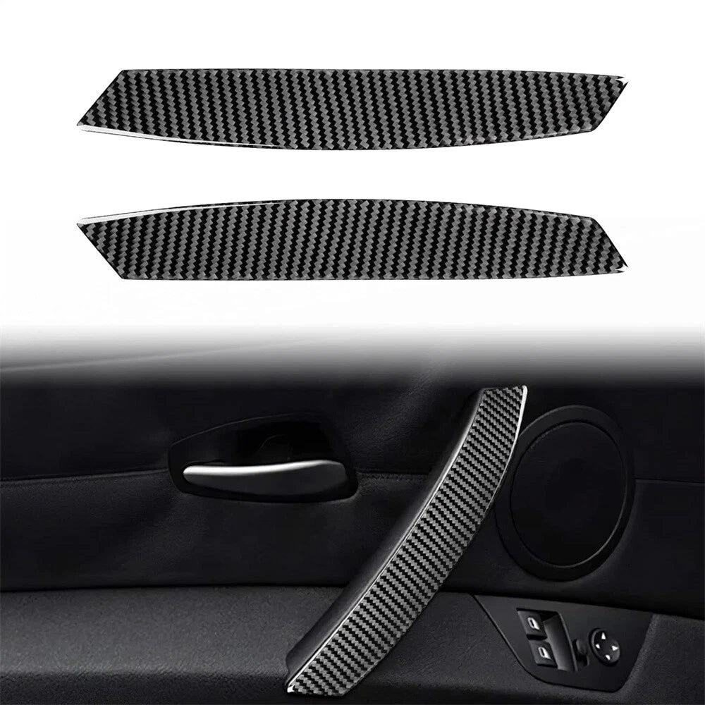 Carbon Fiber Door Handle Cover Stickers for 2003-2008 BMW Z4 E85