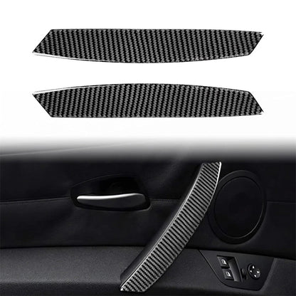 Carbon Fiber Door Handle Cover Stickers for 2003-2008 BMW Z4 E85