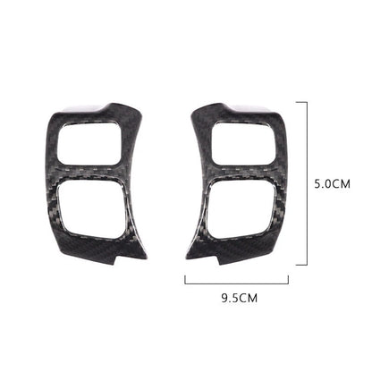 Car Carbon Fiber Steering Wheel Lower Cover Trim Fit For Lexus 2015-2016 CT200h