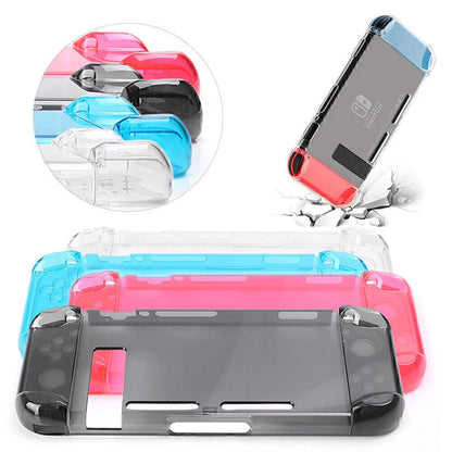 Clear Shockproof Hard Case Cover for Nintendo Switch Joy-Con (2017-Present)