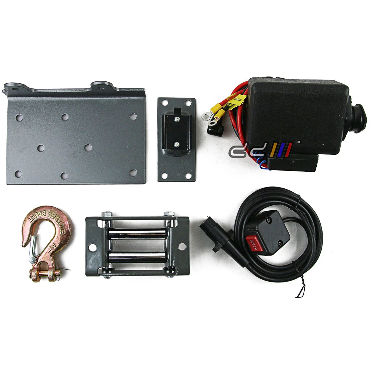 3000LBS Electric Winch with Steel Cable for ATV UTV Truck Car Boat